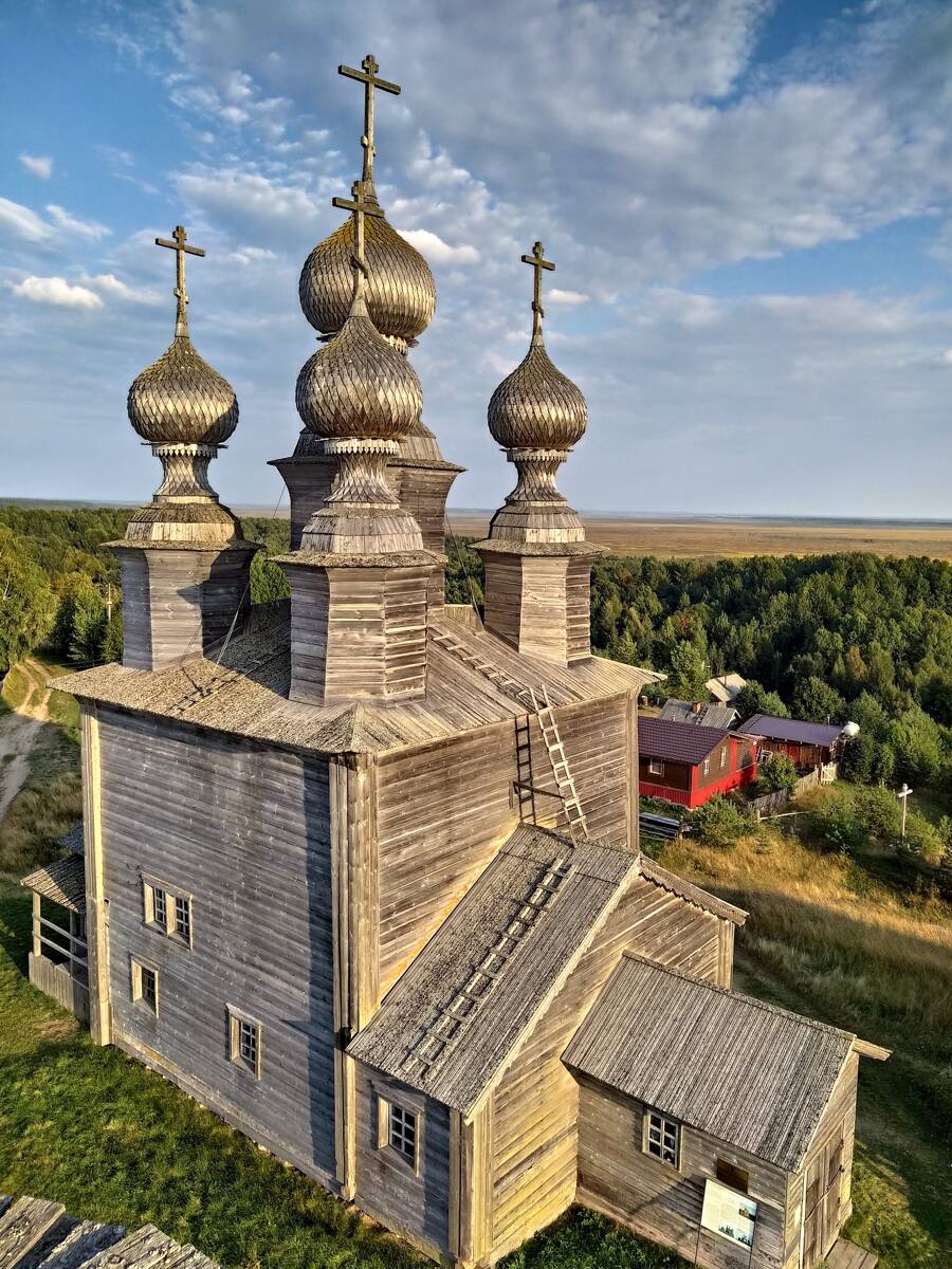 Церковь Николая Чудотворца, Кондратьевское (Ворзогоры) (Онежский район, Архангельская область). фасады