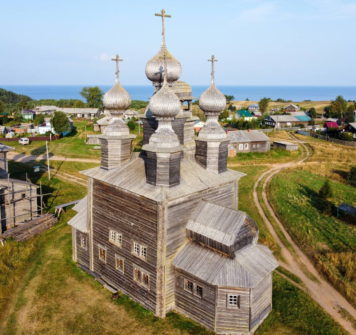 Церковь Николая Чудотворца, Кондратьевское (Ворзогоры) (Онежский район, Архангельская область). фасады