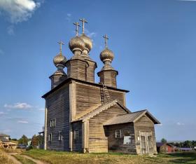 Кондратьевское (Ворзогоры). Церковь Николая Чудотворца