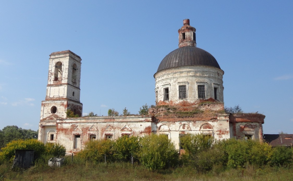 Мадаево. Церковь Сергия Радонежского. фасады