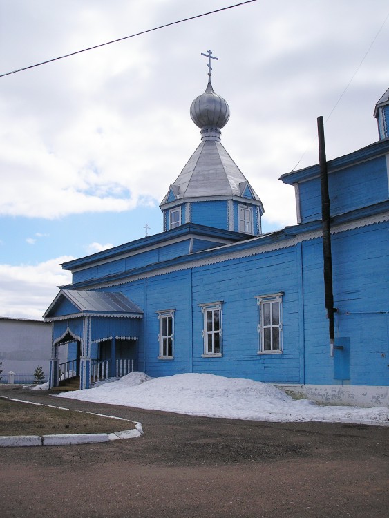 Ангасяк. Церковь Успения Пресвятой Богородицы. фасады