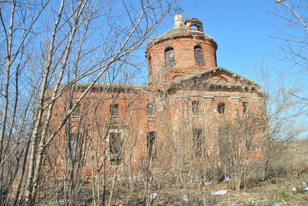 Церковь Екатерины, Грибоедова им., посёлок (Куркинский район, Тульская область). фасады