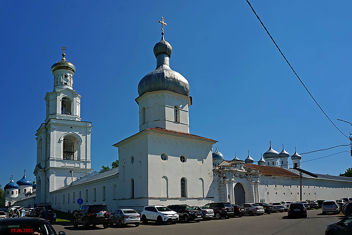 Юрьев мужской монастырь. Церковь Алексия, митрополита Московского, Юрьево (Великий Новгород, город, Новгородская область). фасады