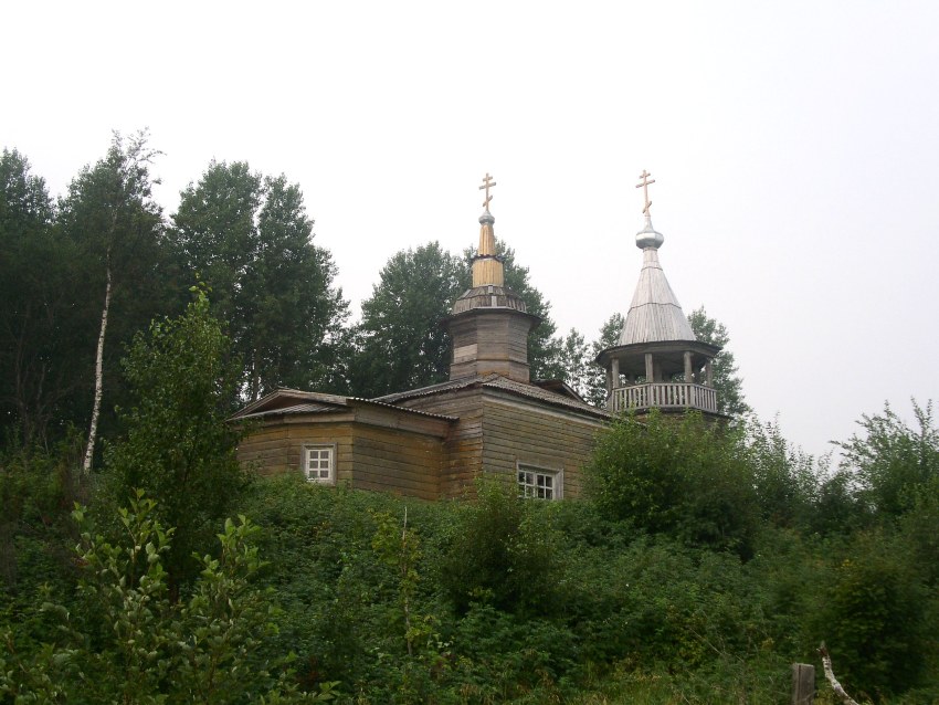 Яковлевское (Ворзогоры). Церковь Зосимы и Савватия Соловецких. фасады, вид с северо-востока