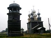 Церковь Николая Чудотворца, Никольская церковь (справа), вид с запада<br>, Кондратьевское (Ворзогоры), Онежский район, Архангельская область