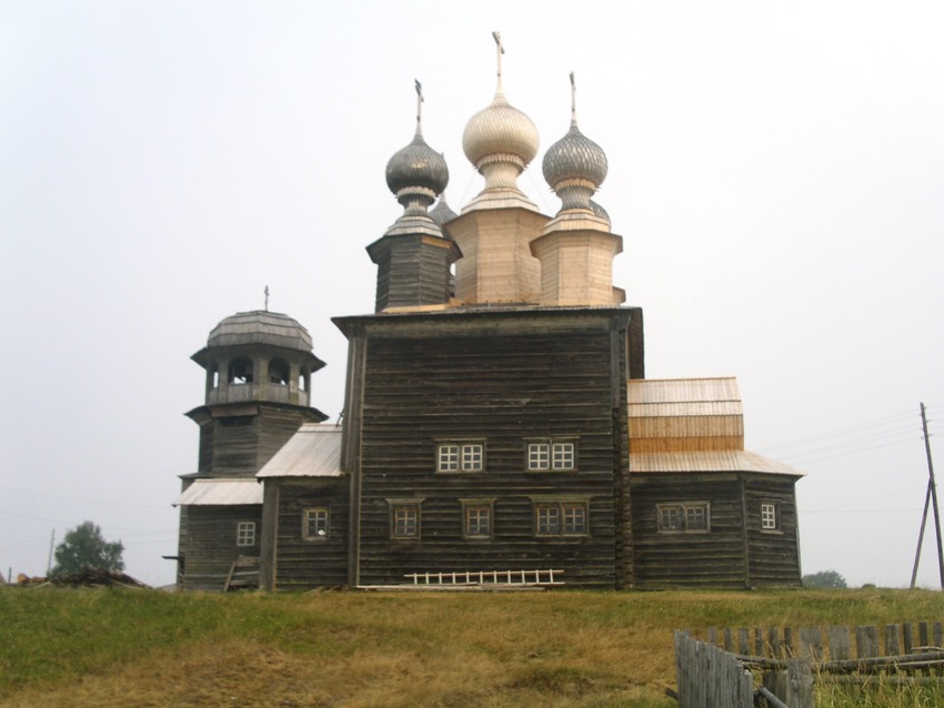 Кондратьевское (Ворзогоры). Церковь Николая Чудотворца. фасады, южный фасад