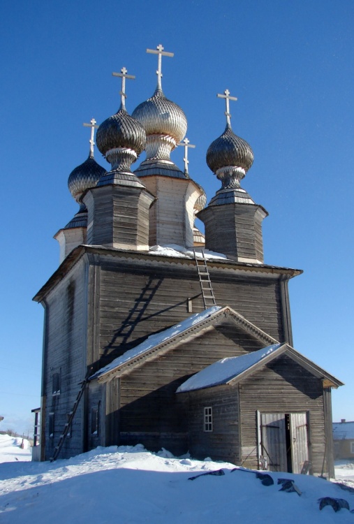 Кондратьевское (Ворзогоры). Церковь Николая Чудотворца. фасады