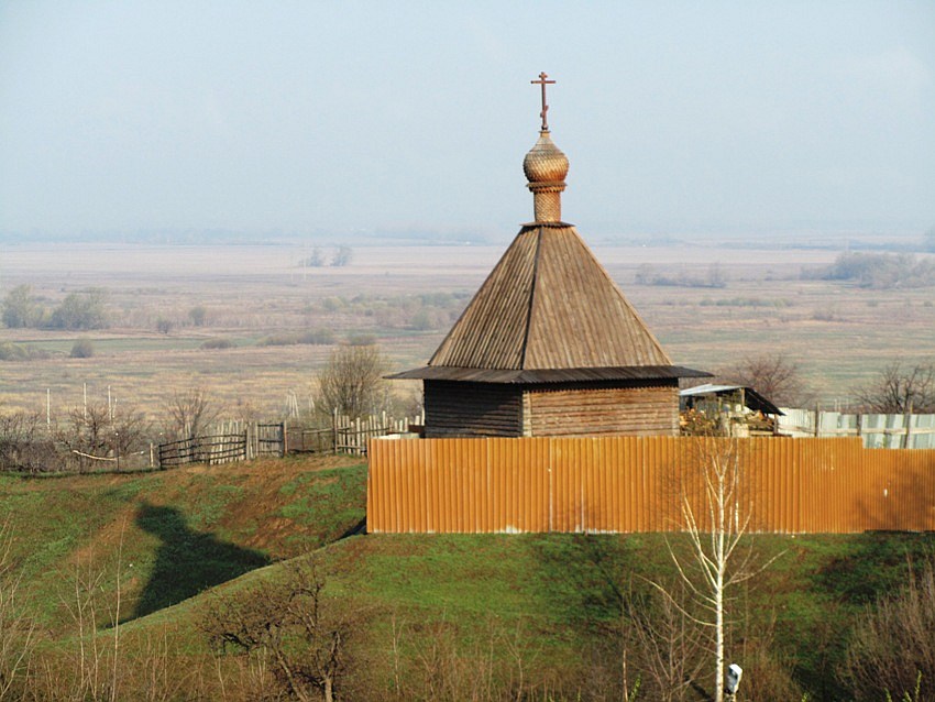 Епифань. Епифанский Успенский скит-подворье. Часовня. фасады, вид с юго-востока