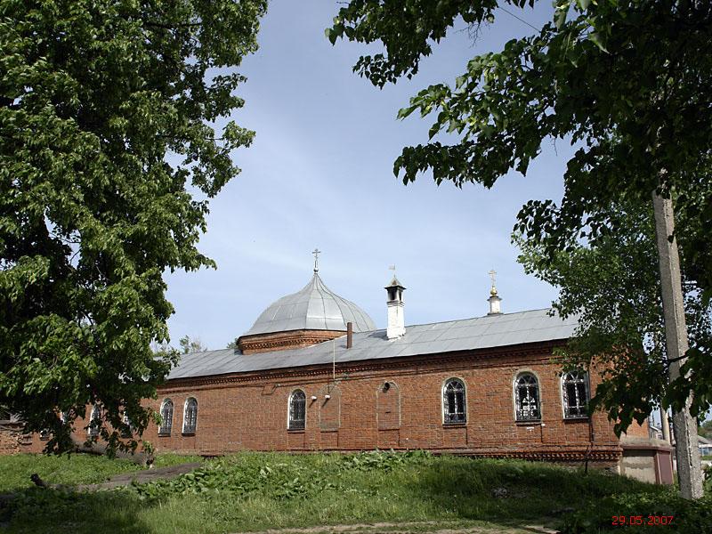 Неизвестная крестильная церковь при кафедральном соборе, Алексин (Алексинский район и пос. Новогуровский, Тульская область). фасады