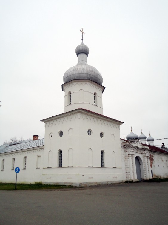Юрьев мужской монастырь. Церковь Алексия, митрополита Московского, Юрьево (Великий Новгород, город, Новгородская область). фасады