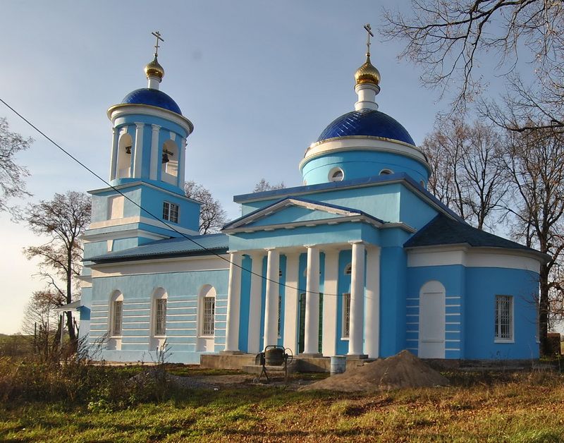 Церковь Рождества Пресвятой Богородицы, Никитино (Заокский район, Тульская область). фасады