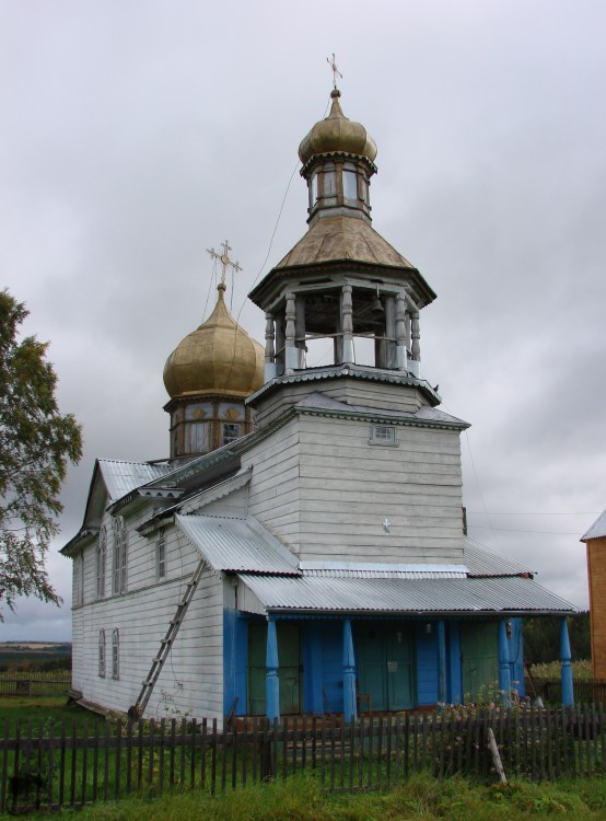 Церковь Николая Чудотворца, Алешево (Лузский район, Кировская область). фасады