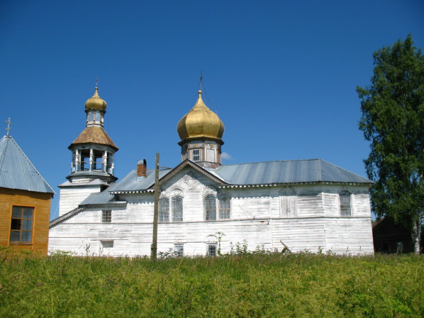 Алешево. Церковь Николая Чудотворца. фасады