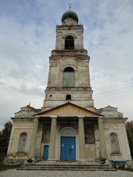 Церковь Владимирской иконы Божией Матери, Харинское (Мышкинский район, Ярославская область). фасады