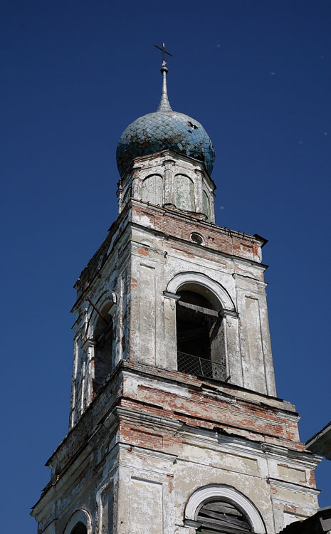 Церковь Владимирской иконы Божией Матери, Харинское (Мышкинский район, Ярославская область). архитектурные детали