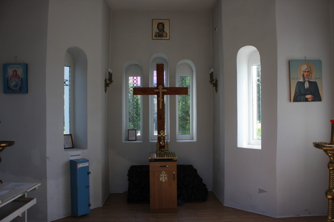 Часовня Георгия Победоносца, Мышкин (Мышкинский район, Ярославская область). интерьер и убранство