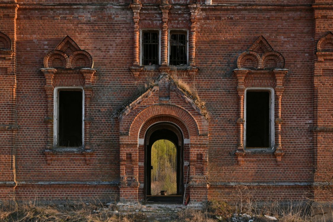 Семёновка. Церковь Рождества Христова. архитектурные детали, Северный фасад основного объема