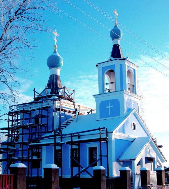 Церковь Божией Матери Казанская, Новокемский (Вашкинский район, Вологодская область). фасады