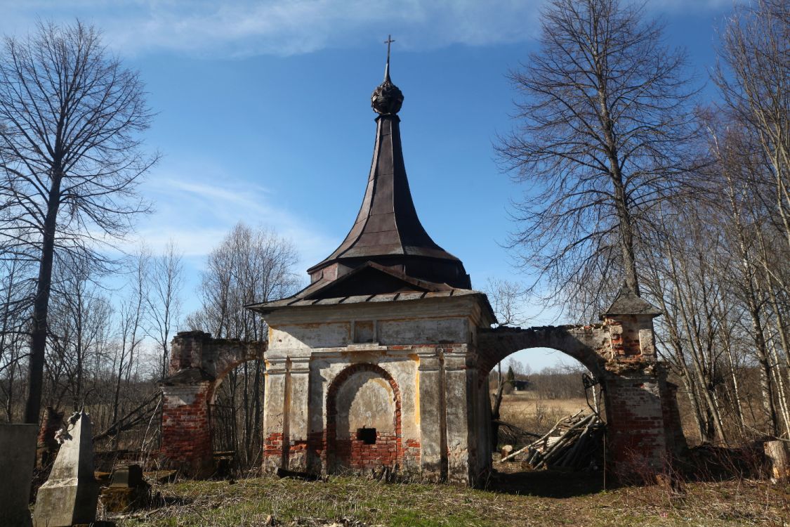 Неизвестная часовня, Марково (Борисоглебский район, Ярославская область). фасады