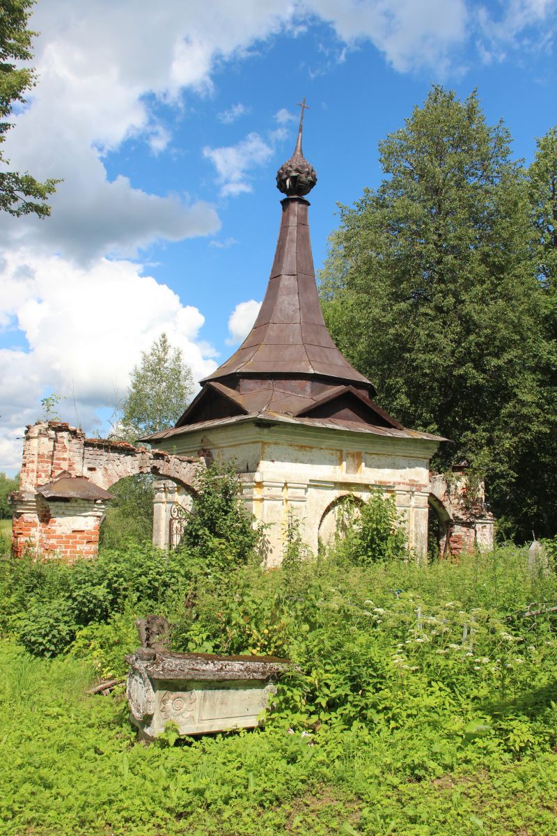 Неизвестная часовня, Марково (Борисоглебский район, Ярославская область). фасады