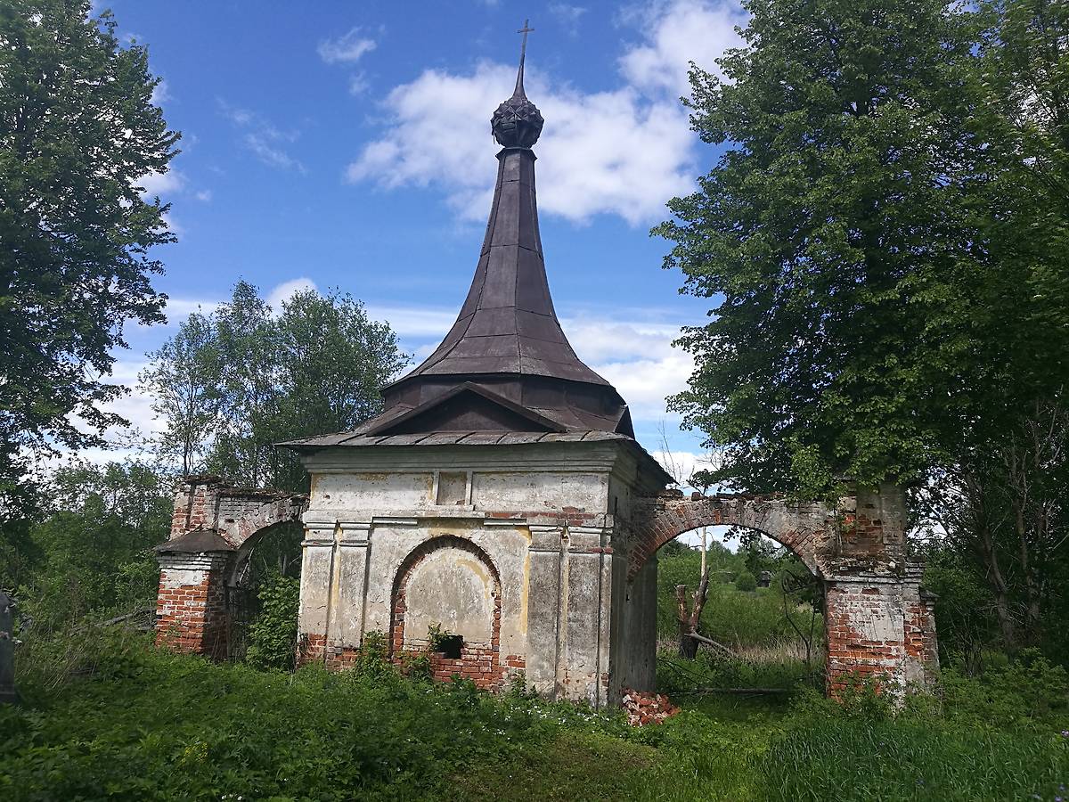 фасады. Неизвестная часовня, Марково (Борисоглебский район, Ярославская область)