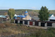 Церковь Преображения Господня, Вид с Транссиба<br>, Уяр, Уярский район, Красноярский край