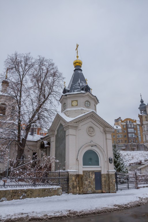 Церковь Евдокии Илиопольской (Спаса Нерукотворного Образа), Вахитовский район (Казань, город, Республика Татарстан). архитектурные детали, Часовня Александра Свирского