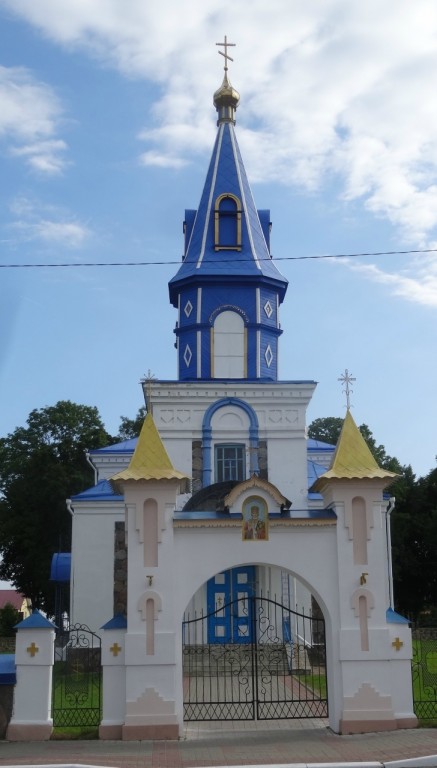 Докшицы. Церковь Покрова Пресвятой Богородицы. фасады