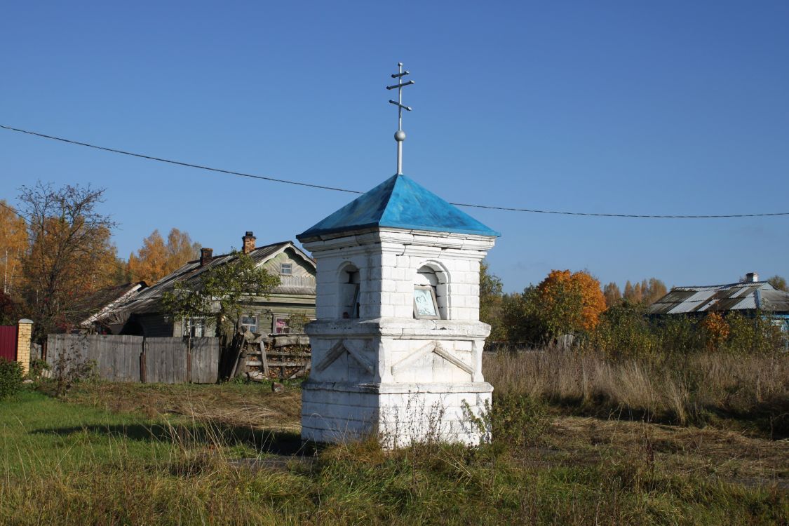 Мелехово. Неизвестная часовня. фасады, Вид с юго-запада