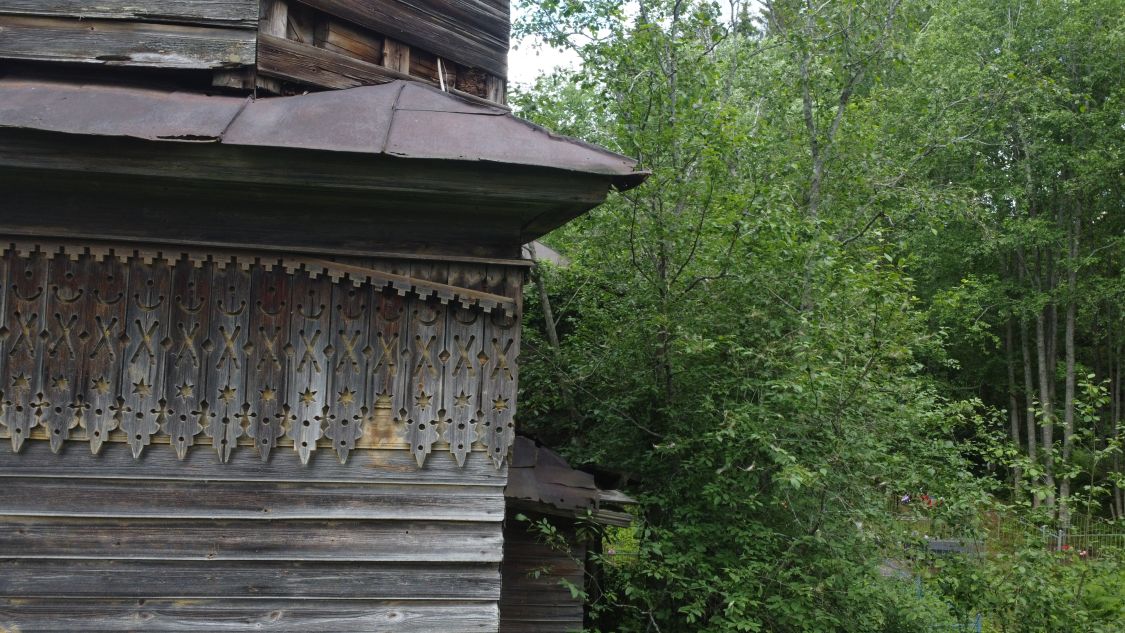 Церковь Преображения Господня, Поддубье (Кусягский погост) (Волховский район, Ленинградская область). архитектурные детали