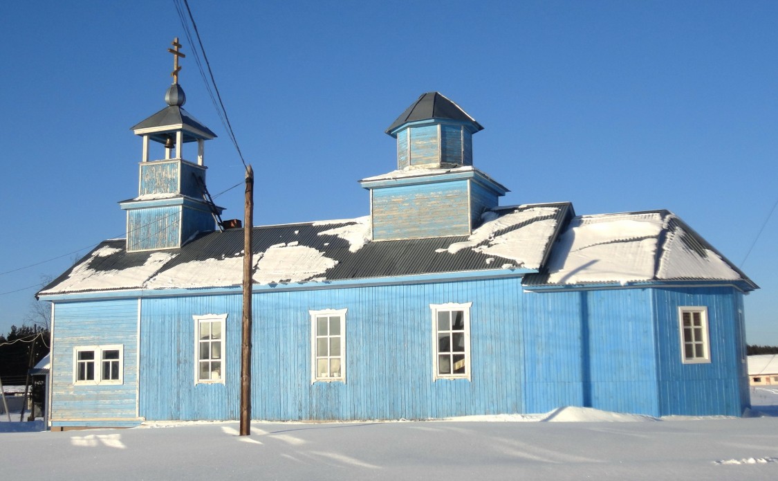 Пустынь. Церковь Успения Пресвятой Богородицы. фасады