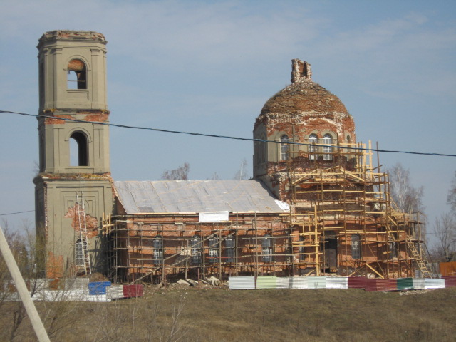 Церковь Георгия Победоносца, Требунки (Данковский район, Липецкая область). документальные фотографии, Требунки 