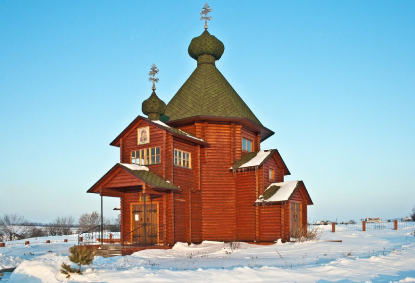 Тележенка. Церковь Казанской иконы Божией Матери. фасады