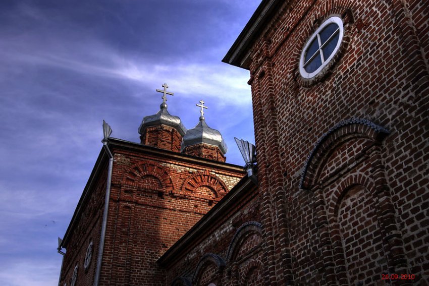 Церковь Космы и Дамиана, Сугробы (Данковский район, Липецкая область). архитектурные детали