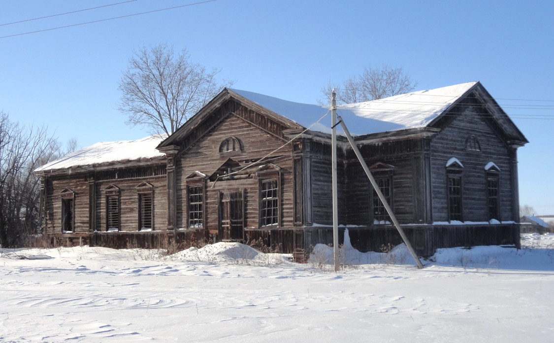 Сергеевка. Церковь Покрова Пресвятой Богородицы. фасады