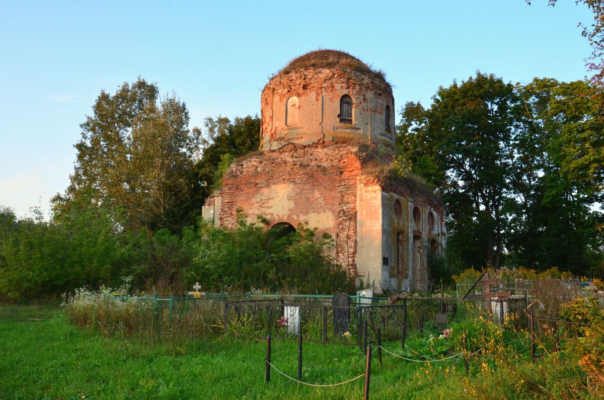 Хальзево. Церковь Покрова Пресвятой Богородицы. фасады