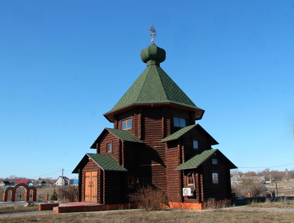 Церковь Казанской иконы Божией Матери, Тележенка (Липецкий район, Липецкая область). фасады