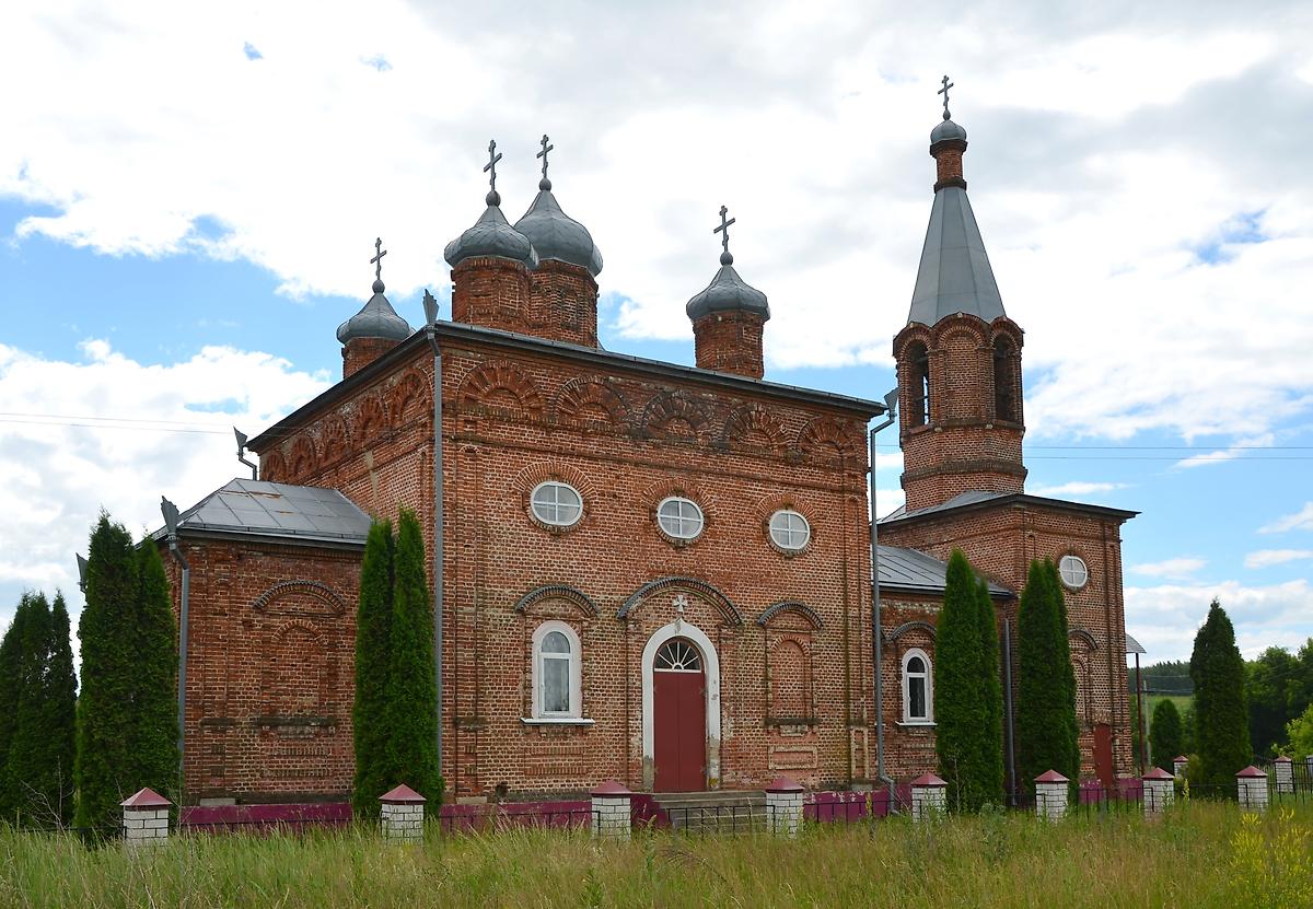 фасады. Церковь Космы и Дамиана, Сугробы (Данковский район, Липецкая область)