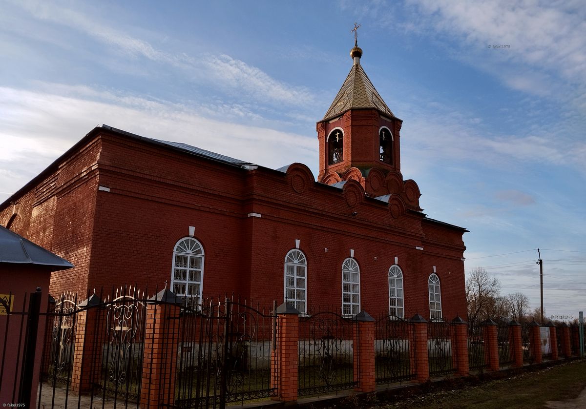фасады. Церковь Рождества Христова, Перехваль (Данковский район, Липецкая область)