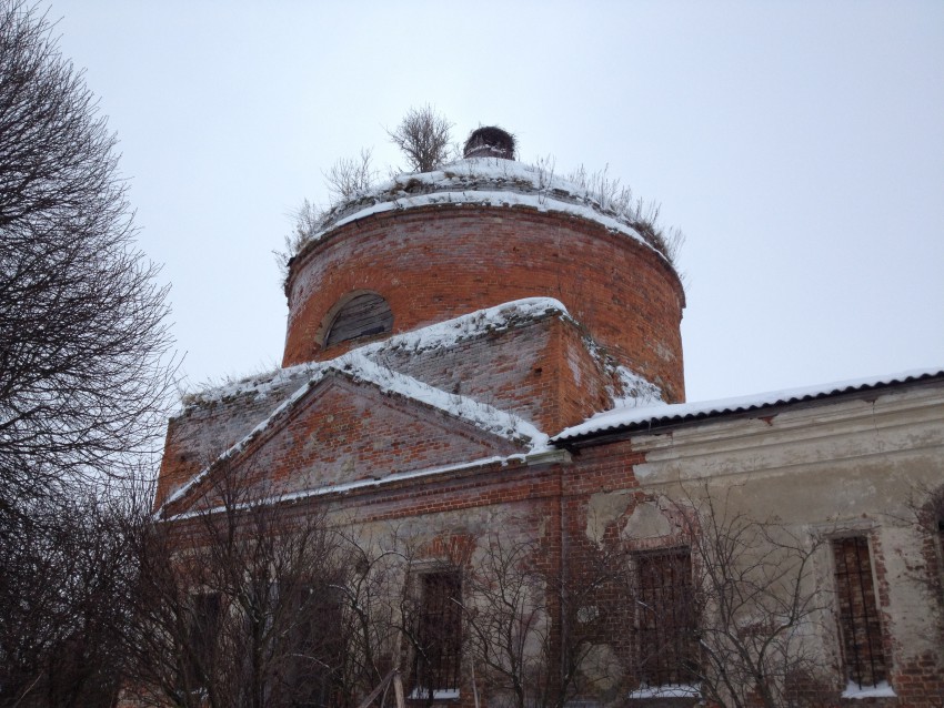 Церковь Успения Пресвятой Богородицы, Фролово (Сухиничский район, Калужская область). фасады