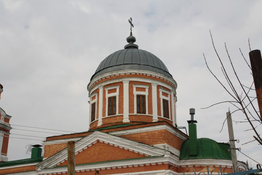 Советский район. Церковь Казанской иконы Божией Матери в Царицыно. архитектурные детали