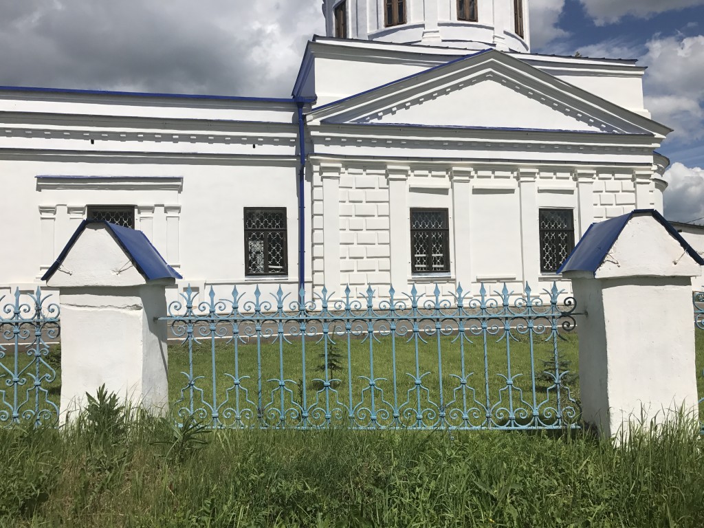 Церковь Казанской иконы Божией Матери в Царицыно, Советский район (Казань, город, Республика Татарстан). дополнительная информация, Элемент кованной ограды