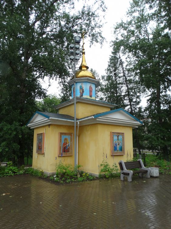 Церковь Алексия, митрополита Московского, Ижевск (Ижевск, город, Республика Удмуртия). фасады, Крестильный храм.