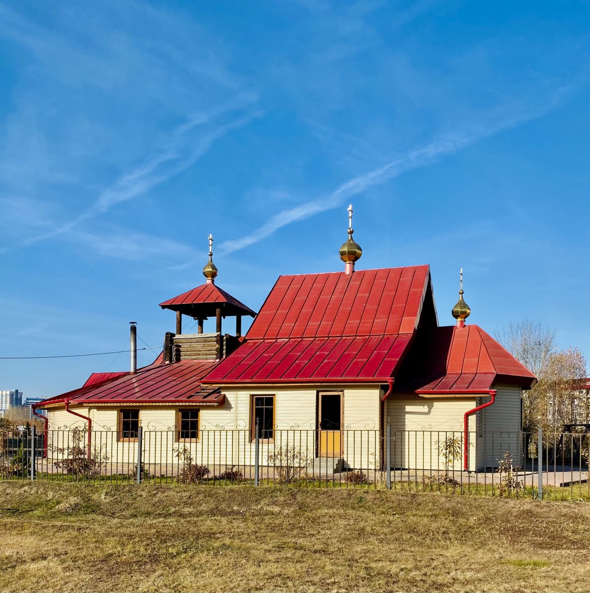 Церковь Александра Невского, Красноярск (Красноярск, город, Красноярский край). фасады, Вид с юга