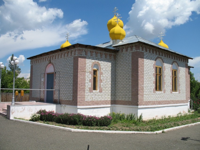 Церковь Александра Невского, Зайсан (Восточно-Казахстанская область, Казахстан). фасады, Юго-западная сторона