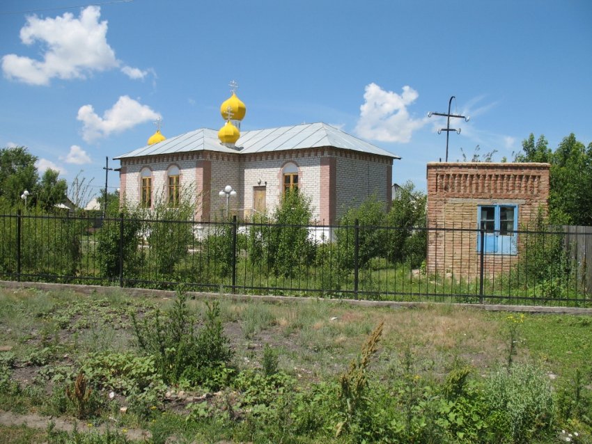 Церковь Александра Невского, Зайсан (Восточно-Казахстанская область, Казахстан). общий вид в ландшафте
