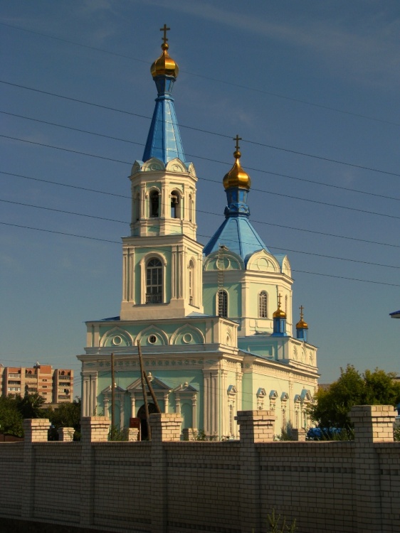 Собор Воскресения Христова, Семей (Семипалатинск) (Абайская область, Казахстан). общий вид в ландшафте