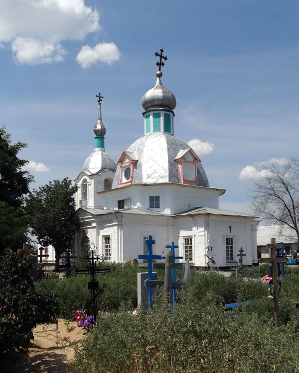 Чёрный Яр. Церковь Петра и Павла. фасады