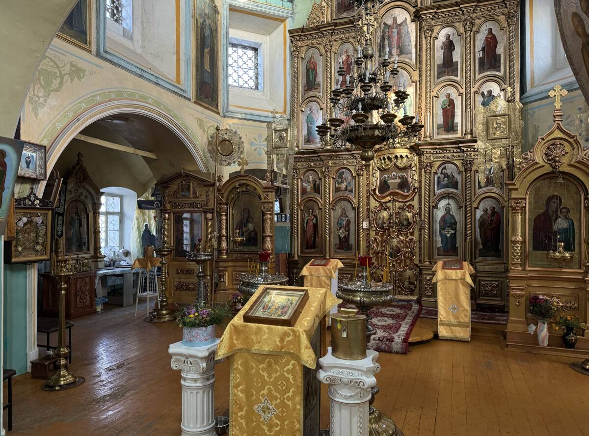 Церковь Петра и Павла, Чёрный Яр (Черноярский район, Астраханская область). интерьер и убранство, Интерьер главного восьмерика