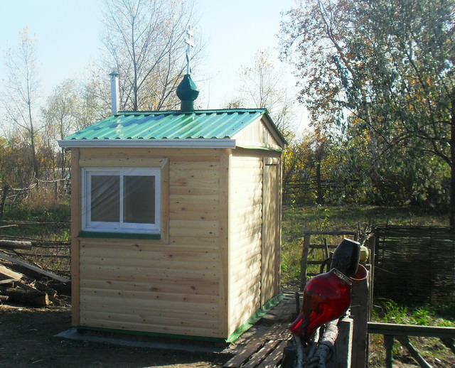 Часовня Серафима Саровского, Старочеркасская (Аксайский район, Ростовская область). документальные фотографии, Келья монаха служащего службы в часовне.